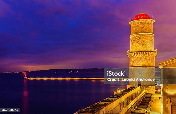 The Tower Of The Fanal And Digue Sainte Marie In Marseille Stock Photo - Download Image Now