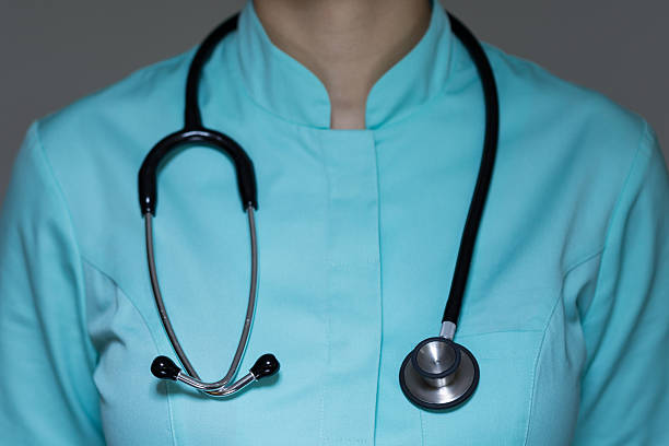 istock Doctor is wearing stethoscope 467532198