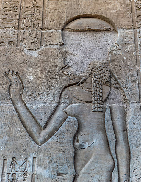 istock Ancient well preserved original Egyptian hieroglyphs 467532728