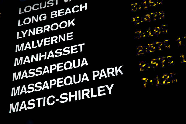 istock Train Departure Board in Penn Station 467534489