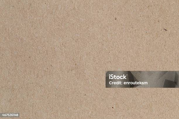 Brown Paper Cardboard Texture For Background Stock Photo - Download Image Now - Paper, Textured, Recycling