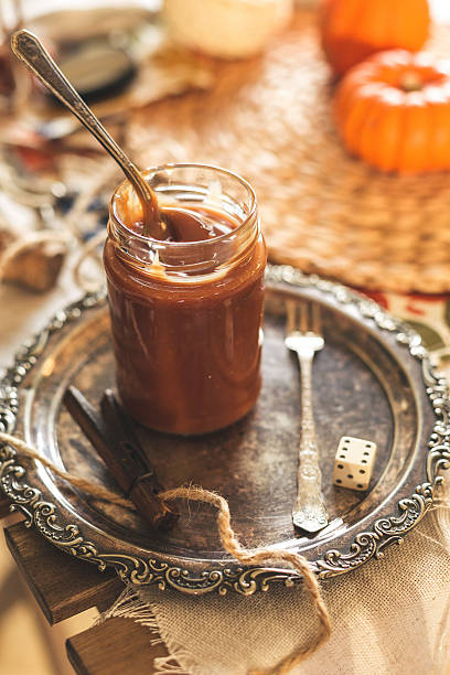 istock Homemade caramel sauce 467539510