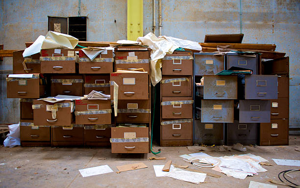 Filing Cabinets Filing Cabinets Mess filing cabinet photos stock pictures, royalty-free photos & images