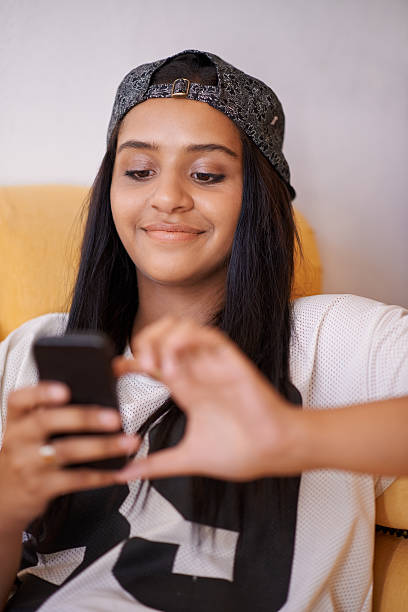 istock Texting...it's a teen thing 467544856