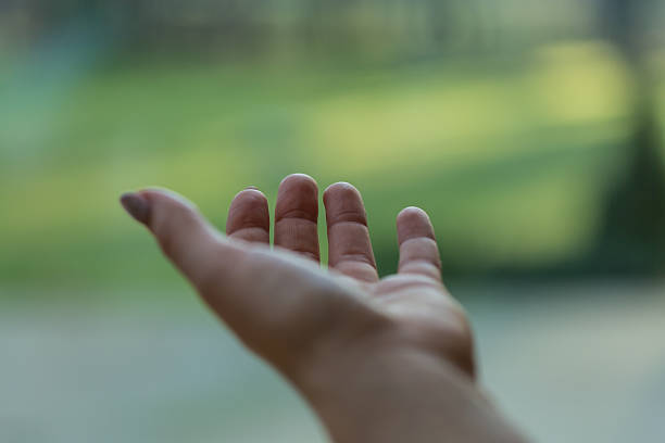 istock Close-up of woman hand 467549608