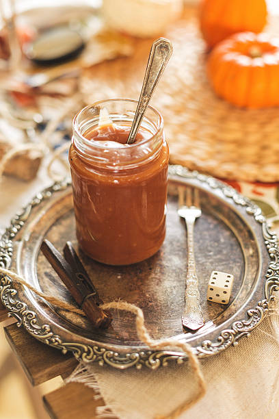 istock Homemade caramel sauce 467550376