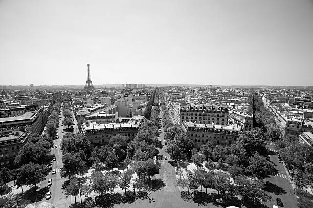 istock Eiffel Tower, Paris, view from Triumphal Arch 467551683