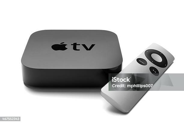 Apple Tv Foto de stock y más banco de imágenes de Mando a distancia - Mando a distancia, Industria televisiva, Moderno