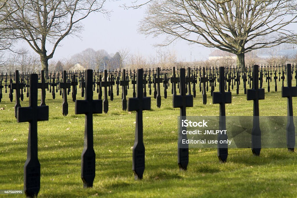 독일형 묘지 곳에 말메송 in 피카디, 프랑스. - 로열티 프리 Battles of the Aisne 스톡 사진