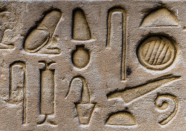 istock Ancient well preserved original Egyptian hieroglyphs 467561356