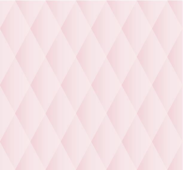 Soft Pink Seamless Pattern Pink rhombus seamless pattern background classical theater stock illustrations