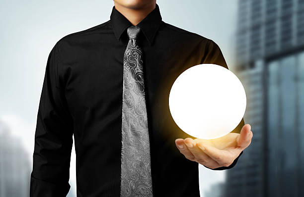 istock hand holding the Crystal Ball 467568433