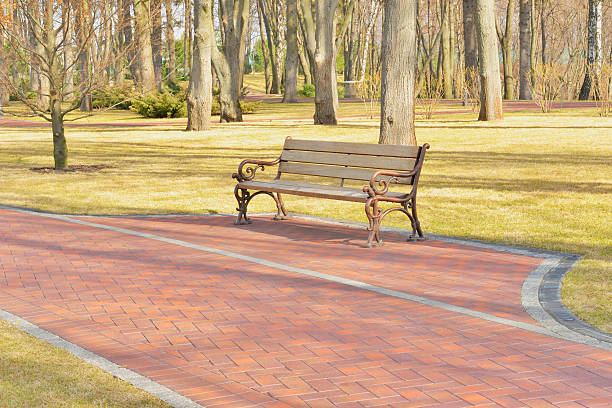 istock Fragment of a landscape park 467572094