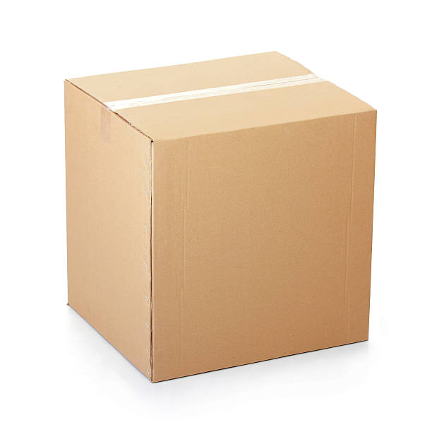 istock Closed cardboard box taped up 467572639
