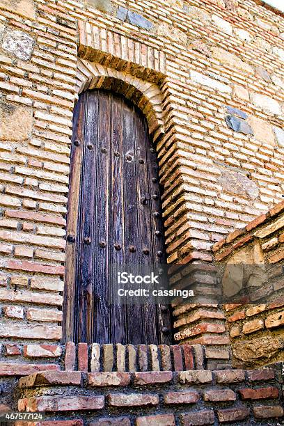 Old Wooden Door Stock Photo - Download Image Now - 2015, Ancient, Antique