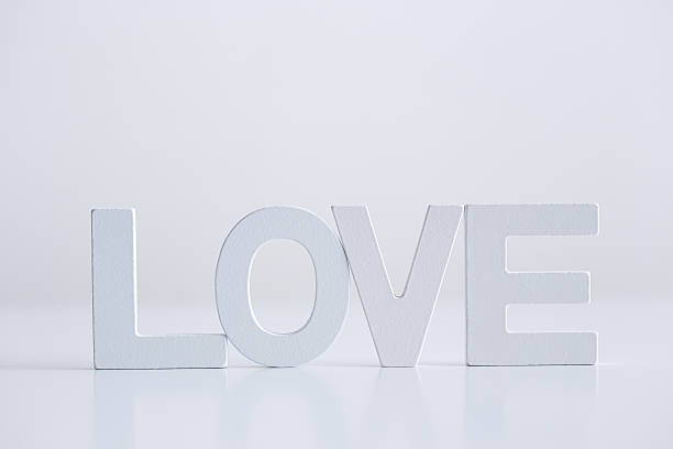 istock Love word written in white letters 467578118