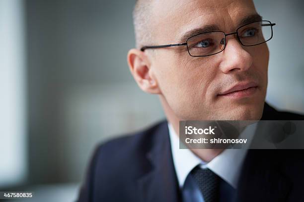 Foto de Rosto De Um Empresário e mais fotos de stock de Retrato - Retrato, Perícia, Homem de negócios