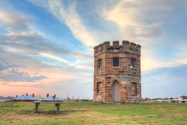 barrack tower la perouse de sydney - sydney australia australia new south wales lookout tower photos et images de collection