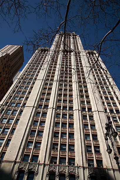 istock Looking up at The Woolworth Building, New York 467583249