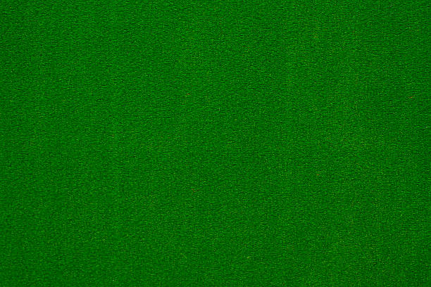 グリーンのポーカーテーブルのフェルトの背景 - felt textured textured effect textile ストックフォトと画像