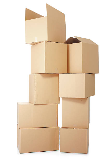 istock piles of cardboard boxes 467584293