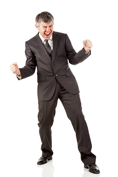 istock Male Executive Celebrating Success 467586693