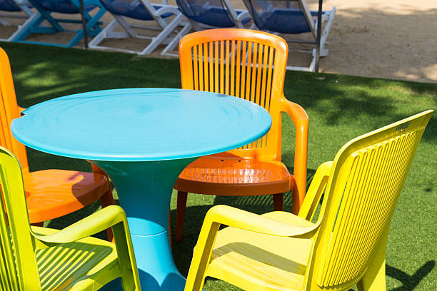 istock colorful plastic desk and chair 467588132