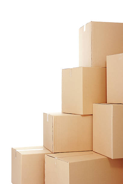 istock piles of cardboard boxes 467588801
