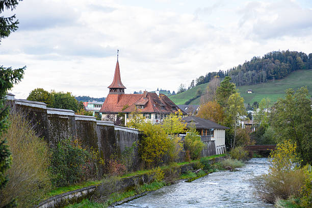 istock Canal in Appenzell, Switzerland. 467589118