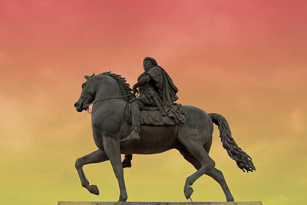 istock Equestrian statue of King Louis XIV 467589479