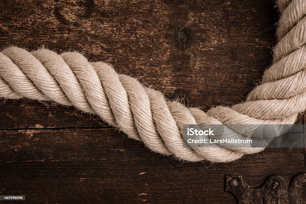 Strong Rope Stock Photo - Download Image Now - 2015, Canvas Fabric,  Close-up - iStock
