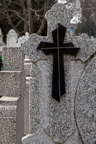 istock Type of funeral cross 467596306
