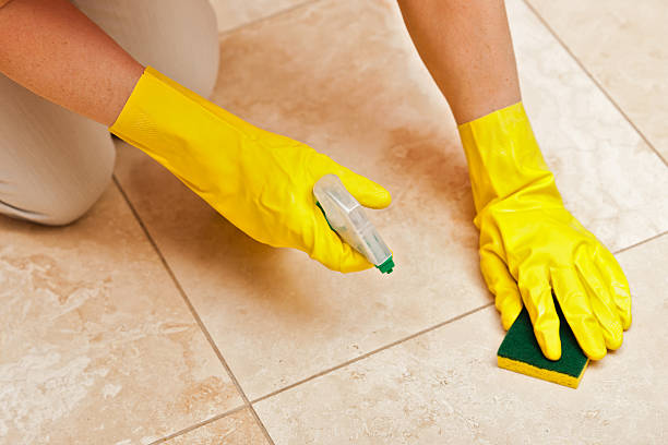 istock Cleaning natural stone tiles 467604845