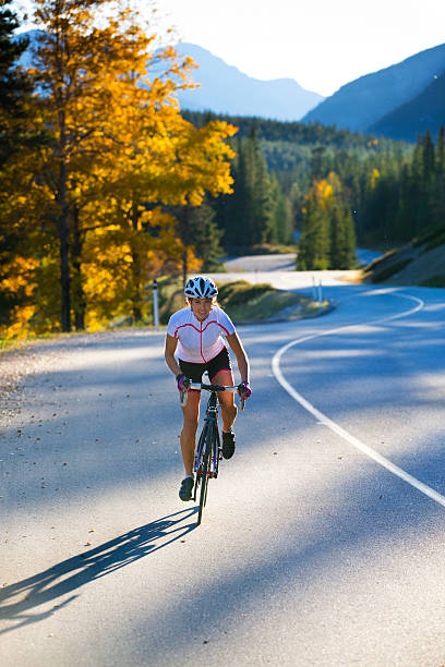 istock Road Cyclist Girl 467604920