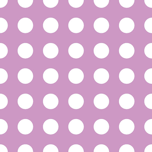 bezszwowy wzór kropki - polka dot stock illustrations