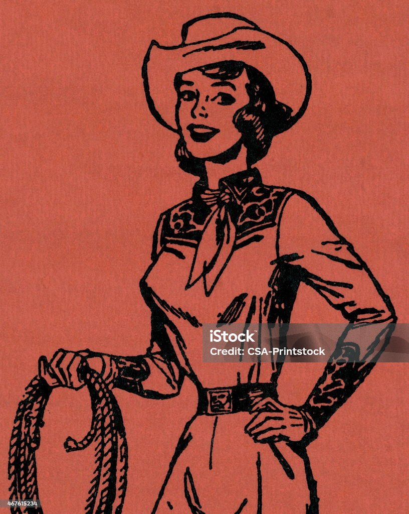 Cowgirl http://csaimages.com/images/istockprofile/csa_vector_dsp.jpg Cowboy stock illustration