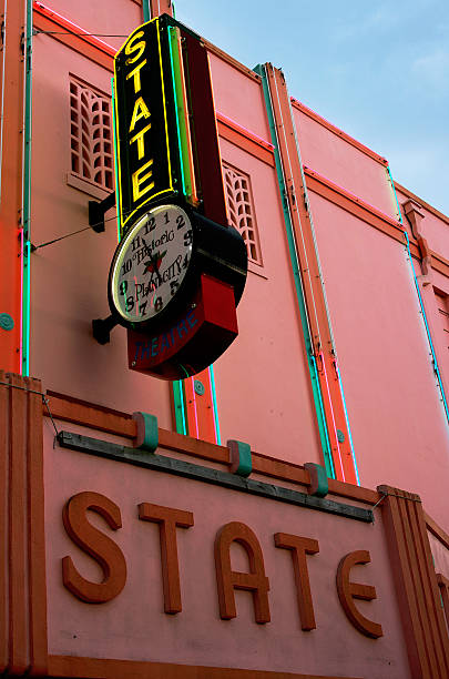 State Theater Plant City, Florida, USA - June, 18, 2011: plant city photos stock pictures, royalty-free photos & images