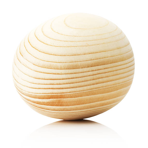 istock wooden egg  isolated on the white background 467618430
