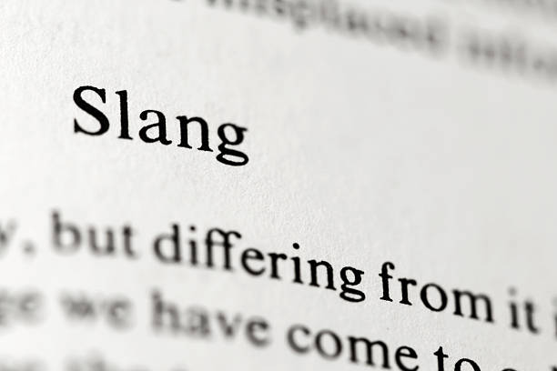Slang Stock Photo - Download Image Now - Single Word, Dictionary, Text - iStock