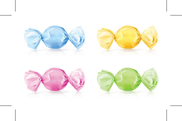 Candy set, vector illustration Candy set, eps10 vector illustration contains transparency and blending effects. Candy stock illustrations