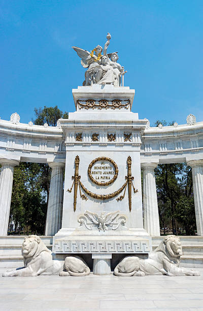 Benito Juarez Monument In Mexico City