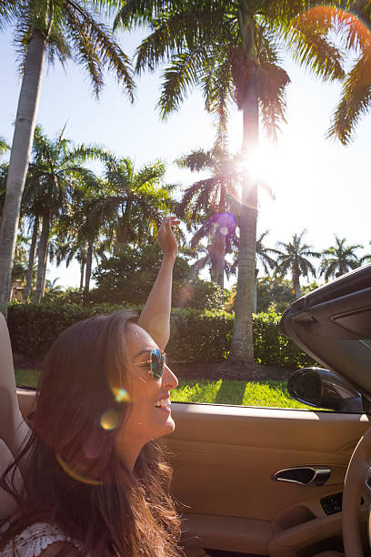 istock Having fun in my sports car. 467631860
