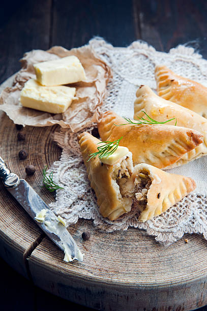 istock Traditional polish fried pierogi 467633105