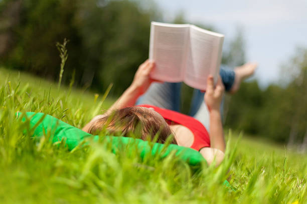 istock Woman reads the book 467634672