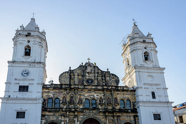 istock XXXL: Cathedral in Casco Viejo, Panama 467635222