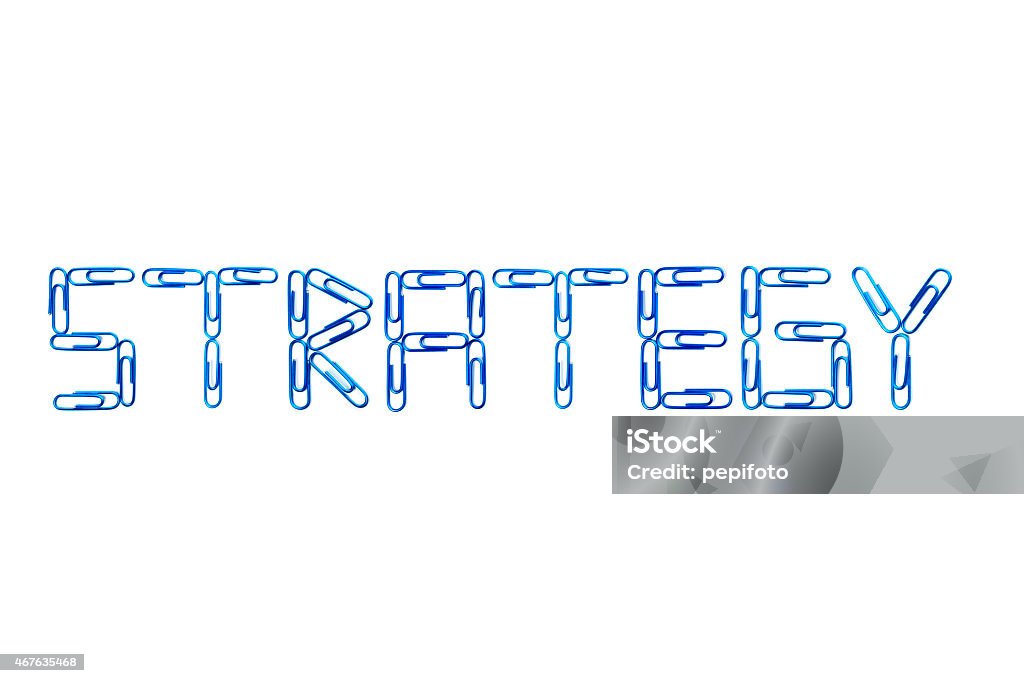 Wort Strategie - Lizenzfrei 2015 Stock-Foto