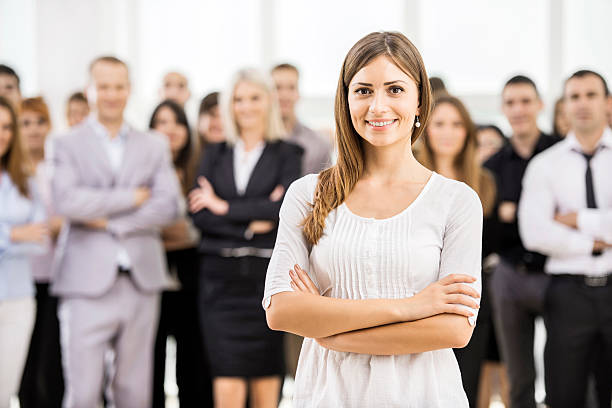 istock Young business woman. 467638103