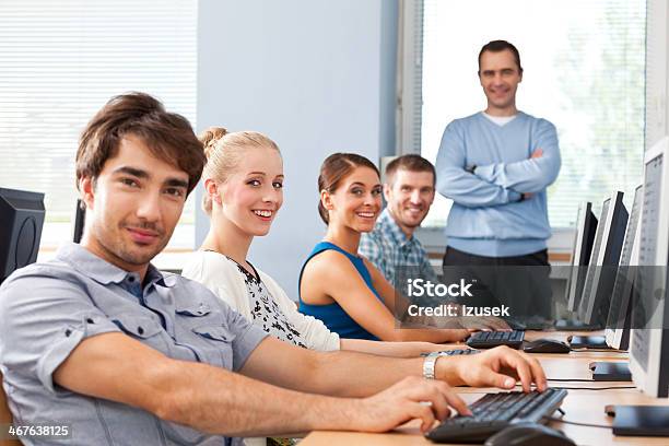 Adult Students Stock Photo - Download Image Now - Adult Student, Education Training Class, Lecture Hall