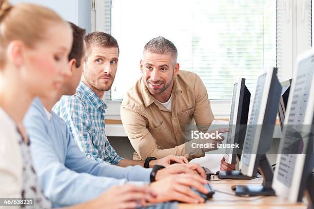 Adult Education Stock Photo - Download Image Now - Adult Student, Group Of People, 30-39 Years