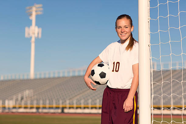 istock Female Soccer Player 467638267